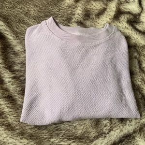 Aerie textured oversized sweatshirt